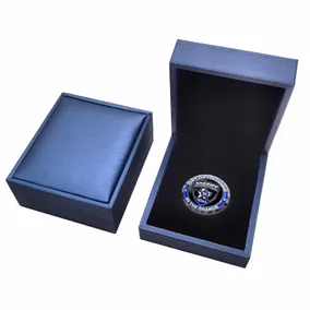 Blue PU Box Blue PU Box - Custom Promo Now - CA