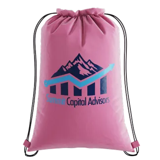 Custom Nylon Drawstring Bag - Custom Promo Now - CA