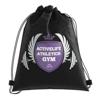 Custom Polyester Drawstring Bag - Custom Promo Now - CA