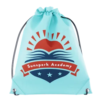 Custom Non-Woven Drawstring Bag - Custom Promo Now - CA