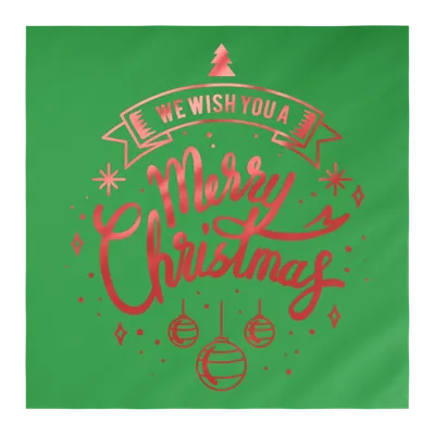 Premium Foil Stamped Luncheon Napkins - Custom Promo Now - CA